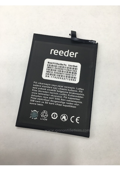 Reeder P13 Blue Max Pro Batarya