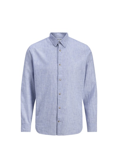 Jack & Jones Erkek Uzun Kollu Gömlek - Summer - 12289174 Infinity