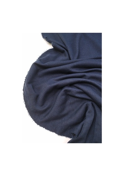 Lacivert Renkte Yumuşak Esnek Sıkı Örgüde Jarse Kumaş Elbiselik & Bluzluk 140x225cm-12388