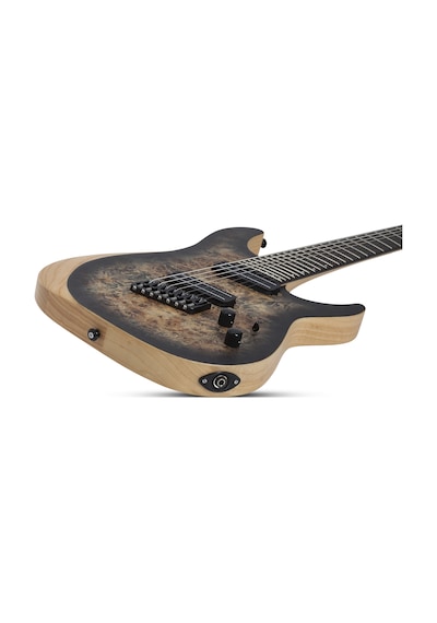 Schecter Reaper-7 Multiscale 7 Telli Elektro Gitar (Charcoalburst)