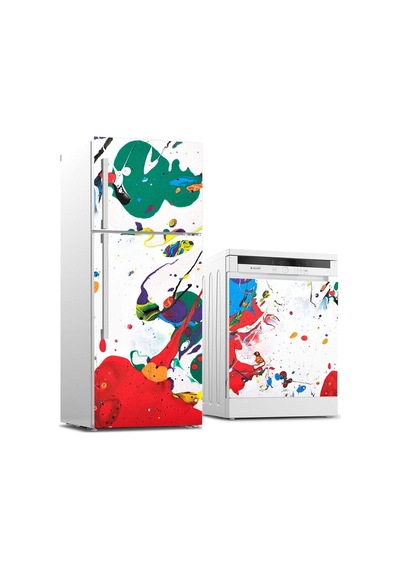 Buzdolabı Ve Bulaşık Makinası Beyaz Eşya Sticker Kaplama Boyama