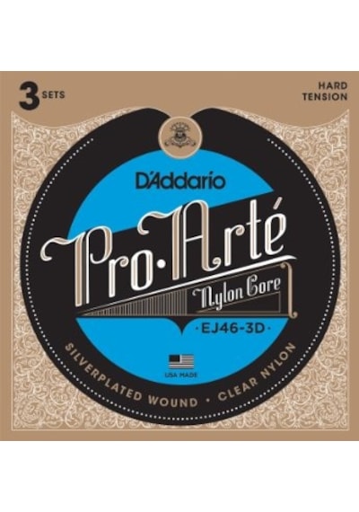 D'addario Ej46-3D Takım Tel Klasik Gitar Teli 3 Set D'addario Ej46-3D Takım Tel Klasik Gitar Teli 3 Set