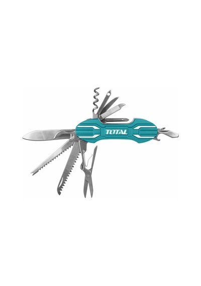 15 Fonksiyonlu Çok Amaçlı Kamp Çakı 95 Mm Thmfk0156 Nms Hırdavat Mavi