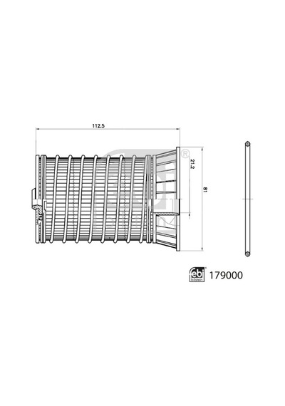 FEBI 179000 Yakıt Filtresi Boxer Jumper III 2.0HDI 15-