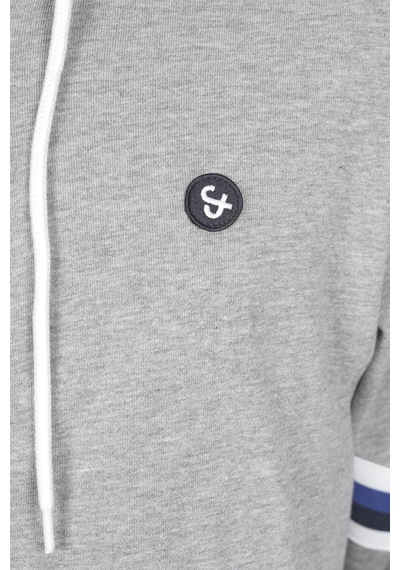 Jack & Jones Erkek Sweatshırt 12153525-grey 12153525-grey Gri Gri