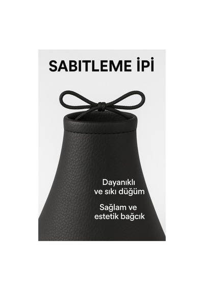 Suzuki Manuel Vites Körüğü Siyah Deri Sarı Dikiş Uyumlu Diğer