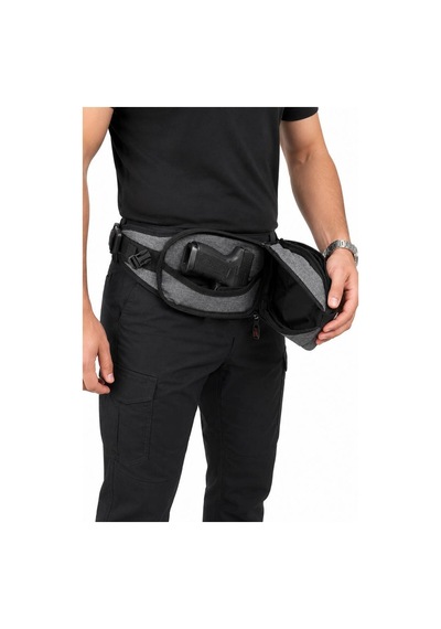 Single Sword Gizli Silah Bel Çantası Gri