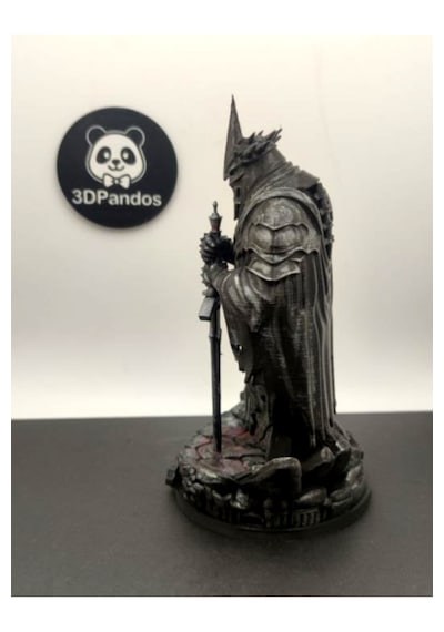 Witch King Figür Ve Barad-dûr Madalyon Seti Yüzüklerin Efendisi Angmar Nazgul Lotr Figür/büst 15 Cm