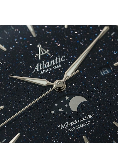Worldmaster 1888 Moonphase 52783.41.91 Otomatik Sellita Sw280-1 Mekanizmalı Erkek Kol Saati Gri