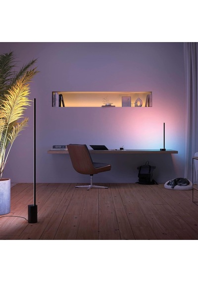 Philips Hue Gradient Signe Akıllı Led Zemin Işığı, Lambader, Siyah Genel