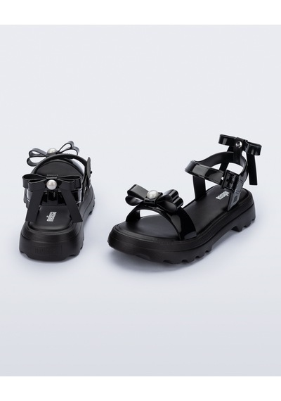 Melıssa Town Sandal Bow Ad Siyah