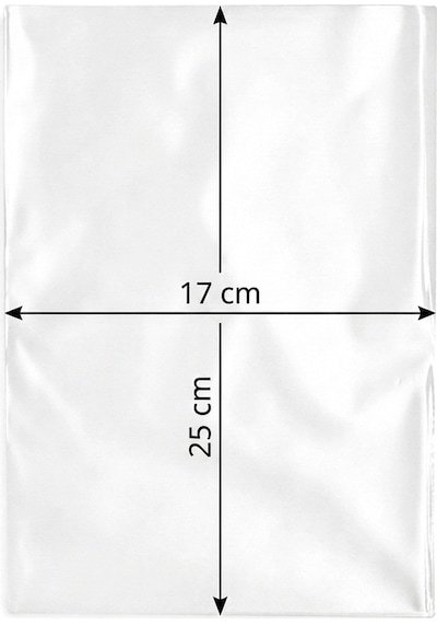Arma Naksan Şeffaf Bakkaliye Şarküteri Bakliyat Şeker Torbası Poşeti 0.5'lik 1 KG 17 x 25 CM 370 Adet