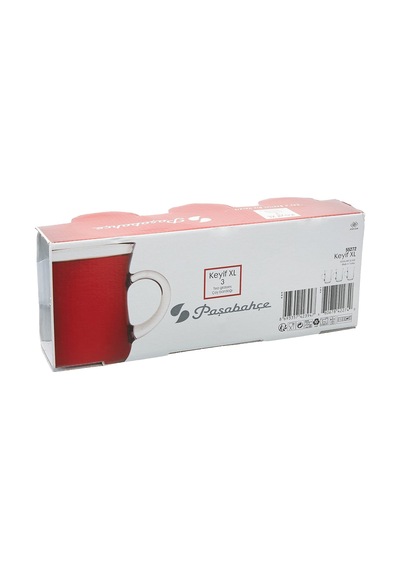 Paşabahçe Keyif Çay Bardağı, Sade, 175 Ml, 3 Parça Çok Renkli