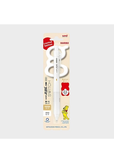 Uni-ball Limited Edition Haribo Edition Switch Kurutoga & Hold 0.5 Mm Cream Krem