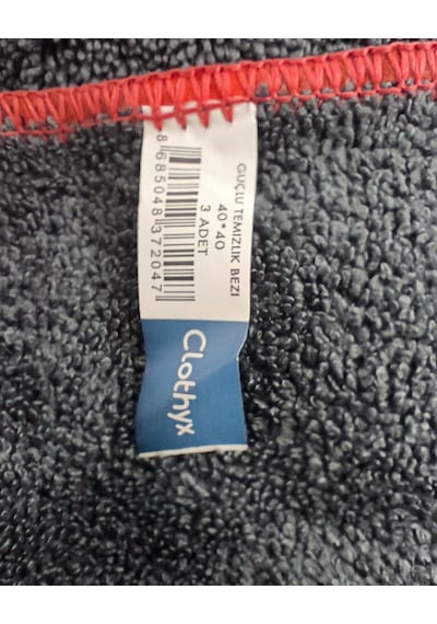 Mikrofiber Güçlü Temizlik Bezi 40 40 Cm 3 Adet Karışık