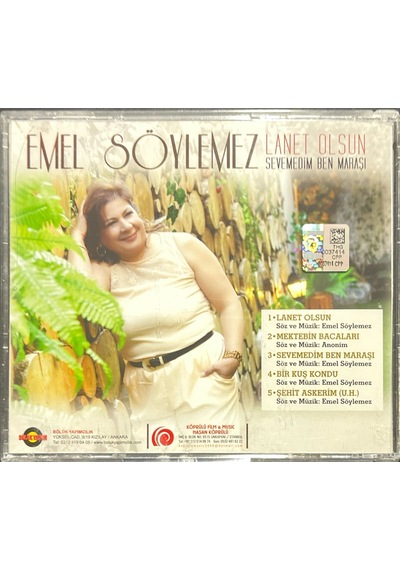 Plak Değildir Cd Dir Cd Emel Söylemez Lanet Olsun Sevemedim Ben