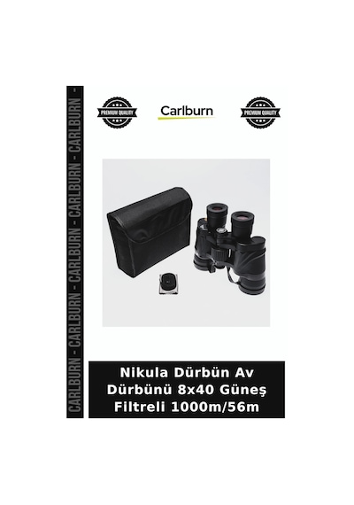 Nikula Dürbün Av Dürbünü 8x40 Güneş Filtreli 1000m/56m Pratik Alet Tatil Malzemesi Doğa Sporları Diğer