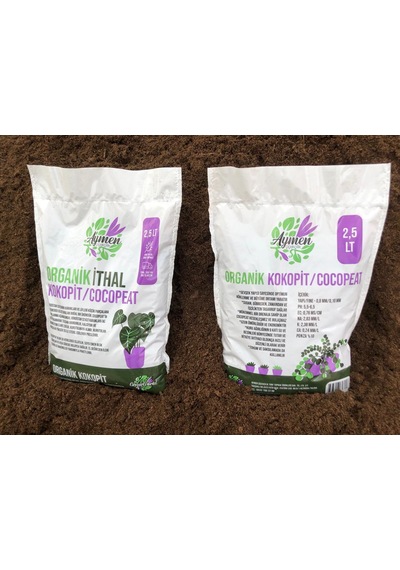 Hindistan Cevizi Torfu Cocopeat Kokopit Ponza Karışımı 2,5 Lt.