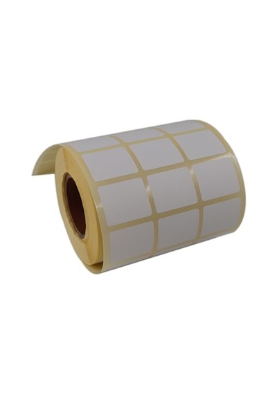 Eko Termal Etiket, 30mm X 25mm 3000 Adetli 3lü Yan Yana Sarılmış Rulolar 40mm Kuka Çapında Direk Termal Transfer E 1