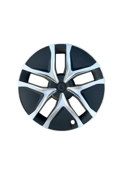 Red Lion Parts Tesla Model Y Juniper Uyumlu 19 İnç Görünüm Jant Kapağı Seti Siyah Gümüş