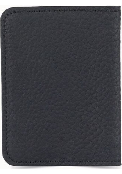 Guard Mat Siyah Hakiki Deri Mini Boy Kredi Kartlık - Grd260418wt203 Diğer