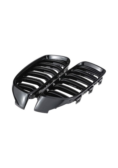 Leonpart Bmw F32 F33 F36 Ön Böbrek Panjur Piano Black Çift Tırnak