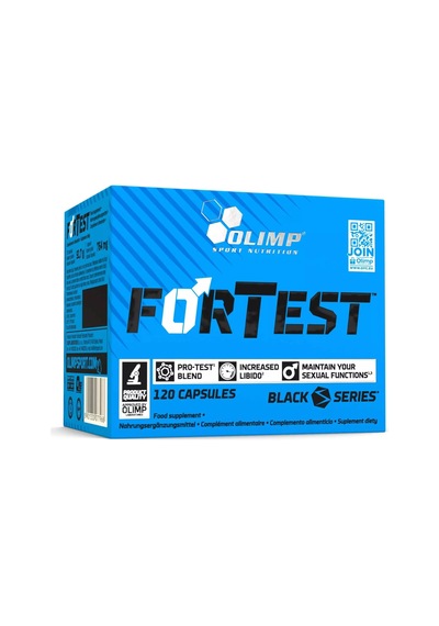 Olımp Fortest Pro Maca Safforn Fenugreek Shilajit Test Booster 120 Caps
