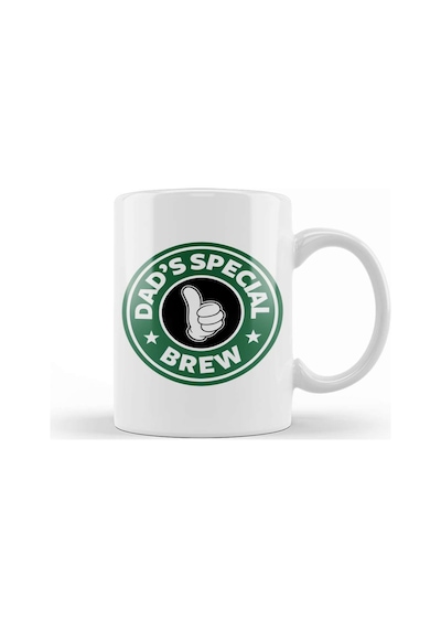 Dads Special Brew Starbucks Kupa Bardak Porselen Karışık