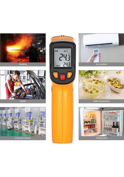 Benetech Gm320 -dijital Kızılötesi Ir Termometre - Sıcaklık Ölçer