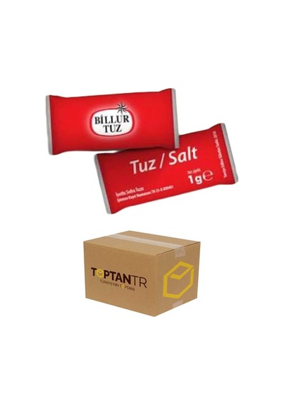 Billur Rafine İyotlu Sofra Tuzu 1 G 16'li Paket