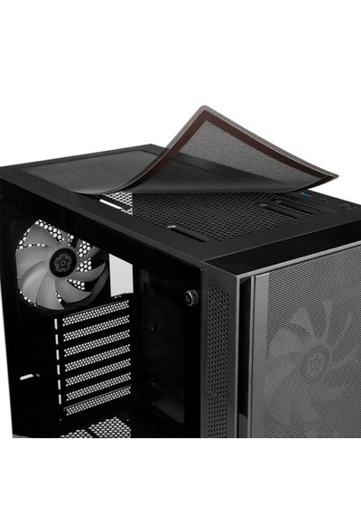 Enermax Starryfort SF217 ARGB Temperli Cam USB 3.0 Mid Tower ATX Bilgisayar Kasası