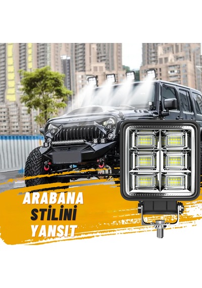 Off Road İş Makinesi Kamyon Traktör Projektör Çalışma Lambası