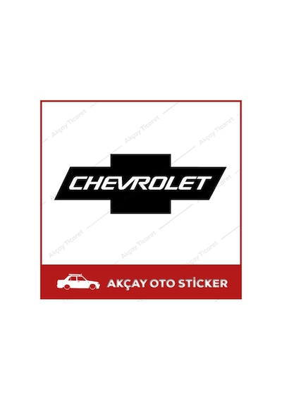Chevrolet Sticker Araba Sticker Chevrolet Arma Sticker