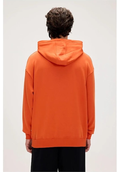 Bad Bear Drake Hoodie Os Turuncu Erkek Sweatshirt 001