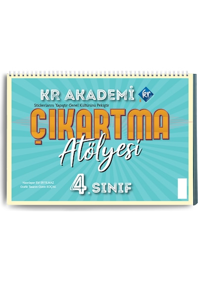 4. Sınıf Çıkartma Atölyesi - Kr Akademi Yayınları