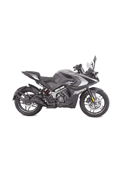 Bajaj Pulsar Rs200 Orta Şase Motosiklet Sticker Etiket Modeli Super Sport Gri