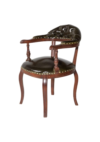 Majesta Classic Ahşap Sandalye Ceviz - Sİyah