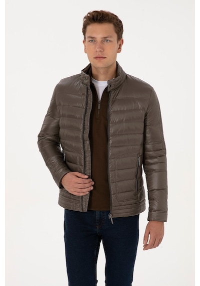 U.S. Polo Assn. U.s. Polo Erkek Slim Fit Kaz Tüğü Spor Mont 2246527 More25k Vizon