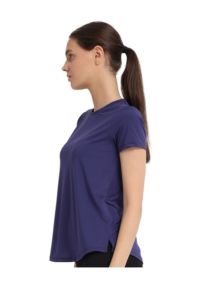 Sportive Zana Kadın Mavi Koşu T-shirt 25kk1047-mvı 1776426 Mavi
