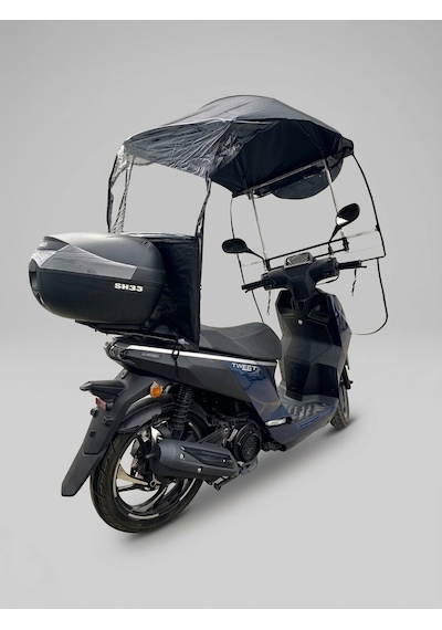 Motorsiklet Scooter Tentesi Yağmur Rüzgar Korumalı Gölgelik