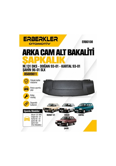 Murat 131 Cam Önü Şapkalık Uyumlu Orjınal Referans Kodu 85009811 - Erb1555