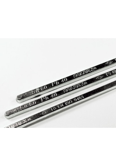 Soldex Çubuk Lehim 60-40, 1 Kg, Sn:60 / Pb:40
