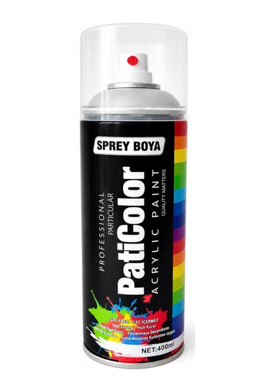 Paticolor Akrilik Sprey Boya 400 Ml Parlak Beyaz Ral 9010 Diğer