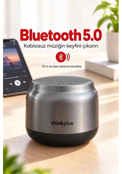 Bluetooth Hoparlör Taşınabilir Kablosuz Speaker K30 Siyah Müzik Ses Cihazı Küçük Boyut