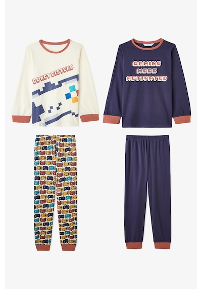 Penti Erkek Çocuk Gaming Baskılı Uzun Kollu Pamuklu 2'li Pijama Takımı Penti Erkek Çocuk Gaming Baskılı Uzun Kollu Pamuklu 2'li Pijama Takımı