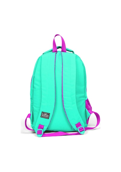 Coral High Kids Su Yeşili Pembe Simli Flamingo Desenli Usb'li 2'li Okul Çanta Seti Set0223411