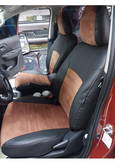 Mitsubishi L200 Uyumlu Araca Özel Oto Koltuk Kılıfı 158321
