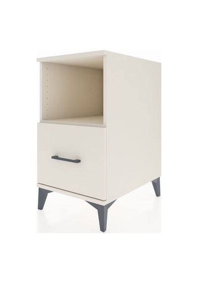 Kronos Komodin Tek Raflı Tek Çekmeceli 44x59x80 Aytaşı-aytaşı Aytaşı