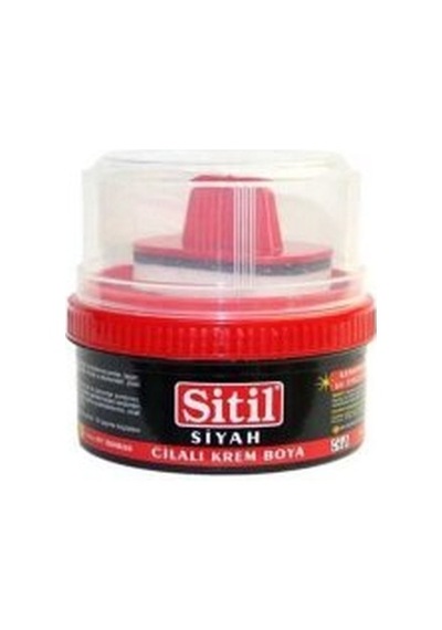 Sitil Krem Ayakkabı Boyası 175ml Siyah - 12'li Paket Diğer