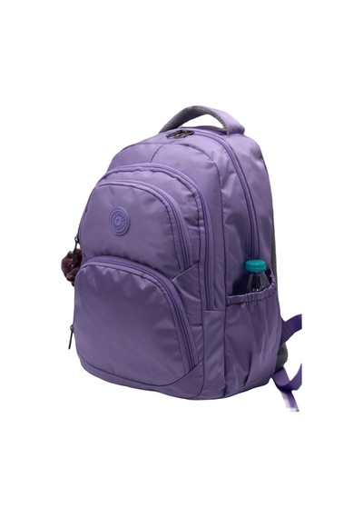 Özel Su İtici Kumaş Lila Unisex Okul Çantası 34600